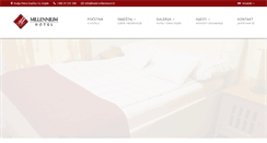 Desktop Screenshot of hotel-millennium.hr